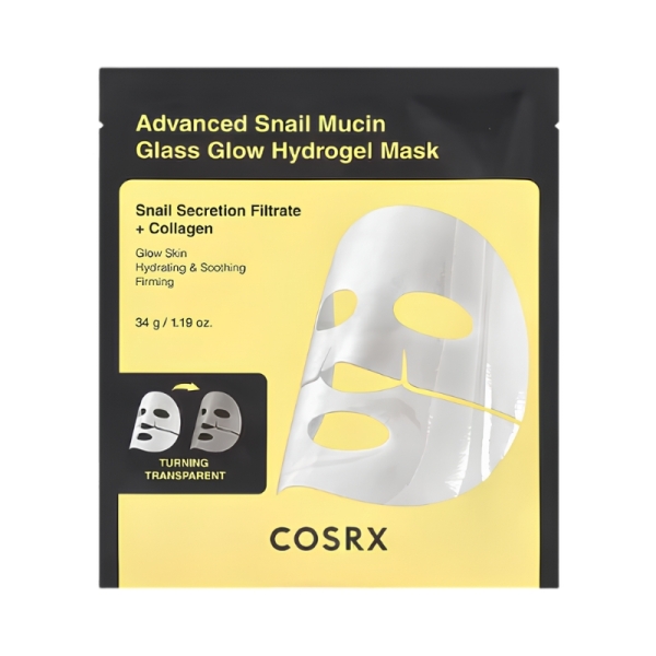 Mặt nạ thạch Cosrx Advanced Snail Mucin Glass Glow Hydrogel Mask 34g
