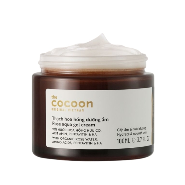 Thạch hoa hồng Cocoon Rose Aqua Gel Cream