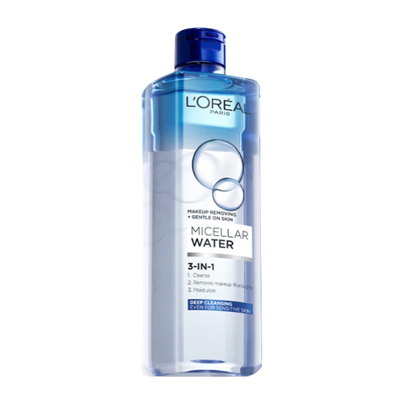 Nước tẩy trang Loreal dạng dầu sạch sâu nắp xanh đậm 400ml