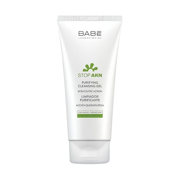 Sữa rửa mặt Babe Stop AKN Purifying Cleansing Gel 200ml