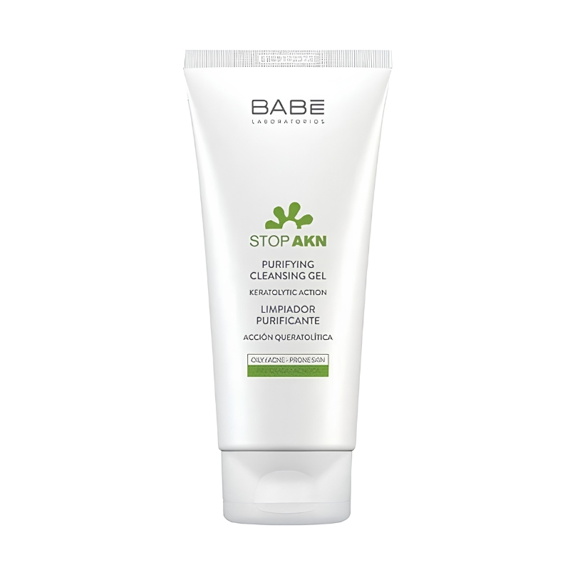 Sữa rửa mặt Babe Stop AKN Purifying Cleansing Gel 200ml