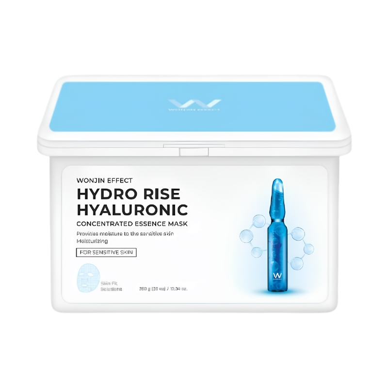 Hộp 30 miếng mặt nạ Wonjin Effect Hydro Rise Hyaluronic Mask 350g