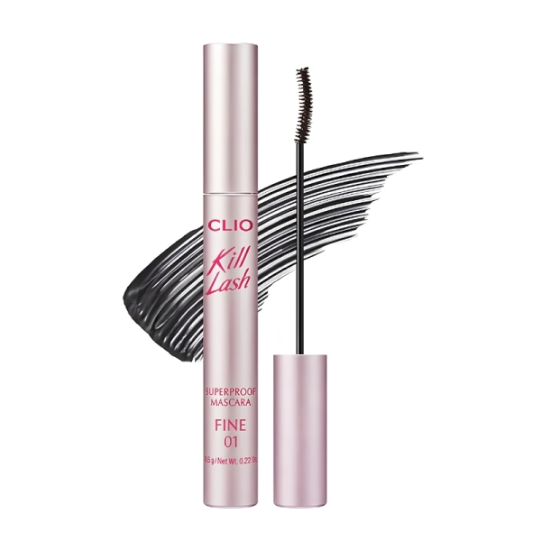 Mascara Clio Kill Lash Superproof Mascara Fine #01 Vanilla Black