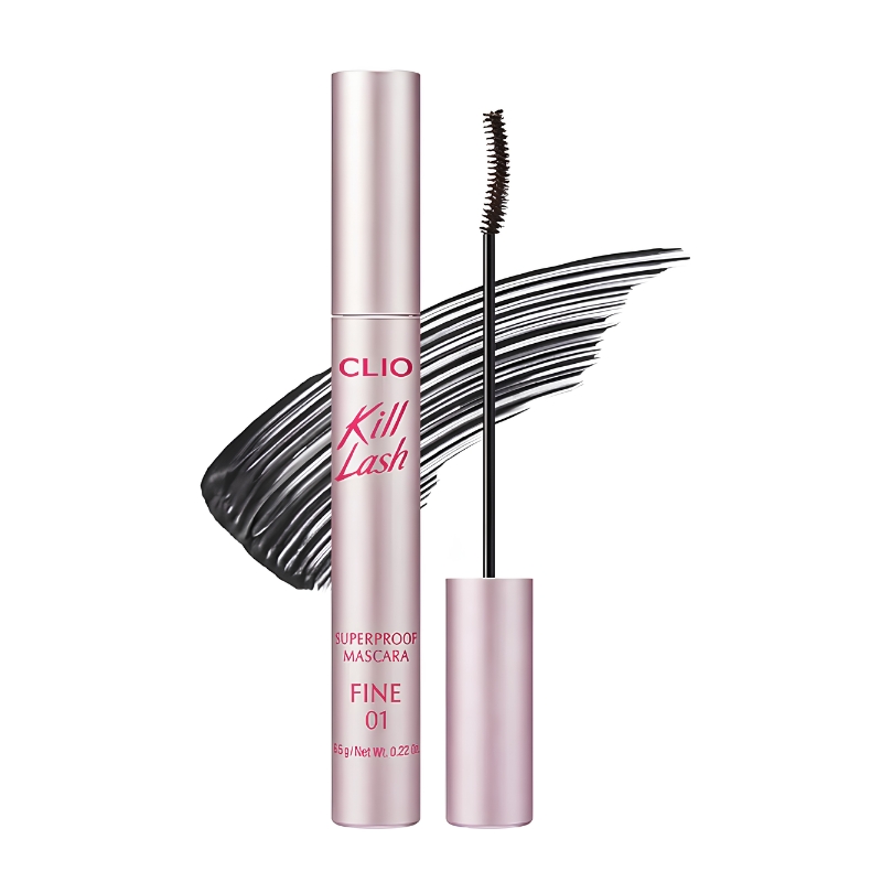 Mascara Clio Kill Lash Superproof Mascara Fine #01 Vanilla Black