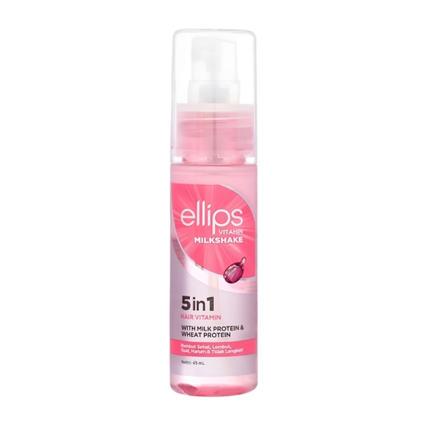 Xịt dưỡng tóc Ellips Vitamin Milkshake 5in1 45ml