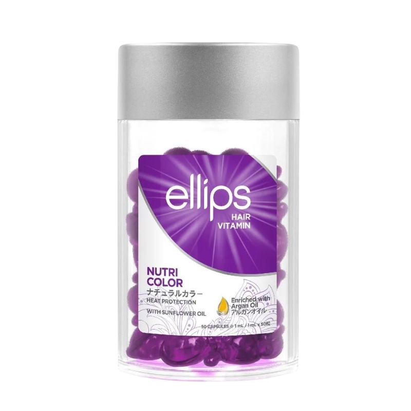Serum dưỡng tóc Ellips Hair Vitamin hũ 50 viên #Nutri Color