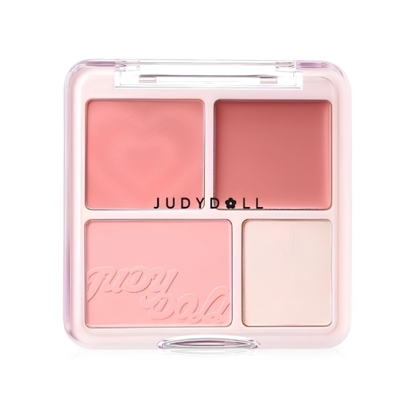 Phấn má hồng và Highlight Judydoll Blush & Highlight Palette