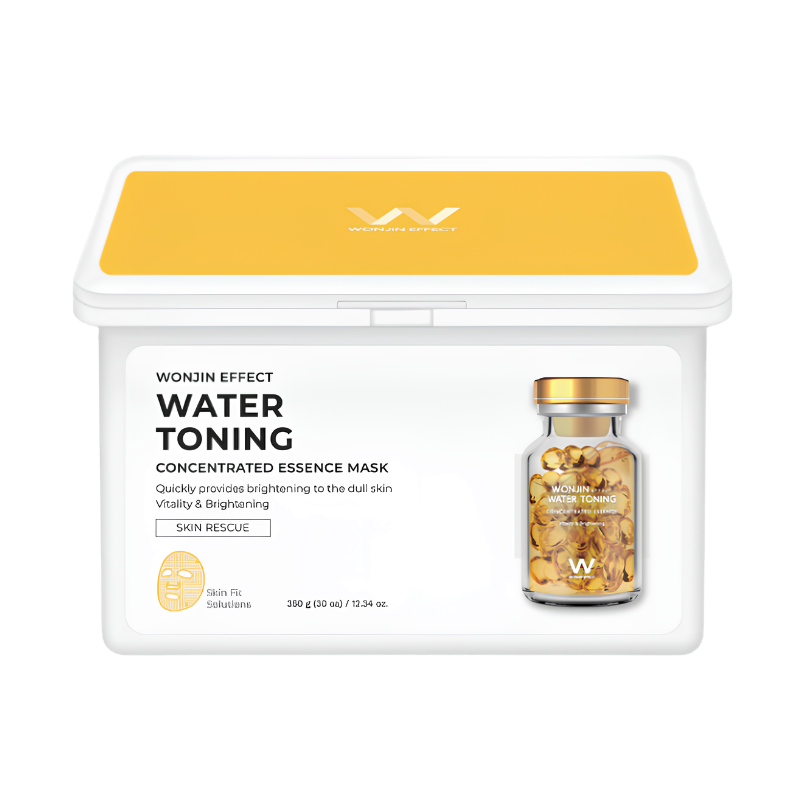 Hộp 30 miếng mặt nạ Wonjin Effect Water Toning Mask 350g