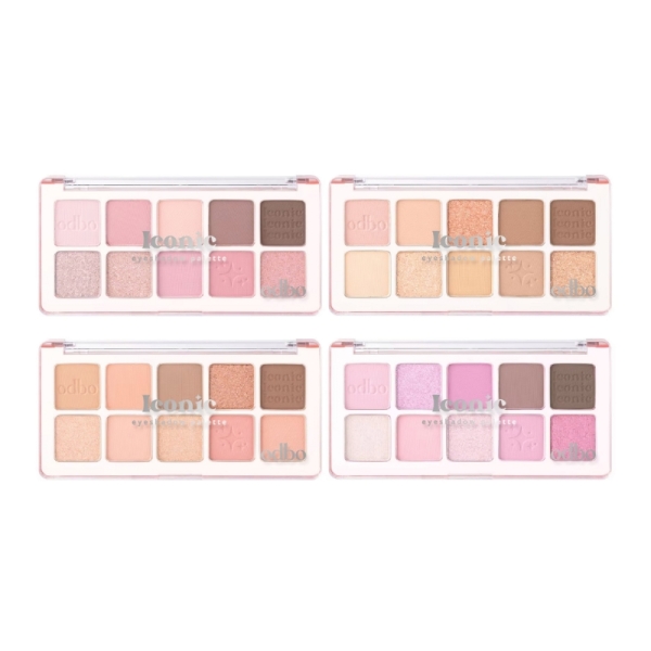 Phấn mắt 10 ô Odbo Iconic Eyeshadow Palette OD2029