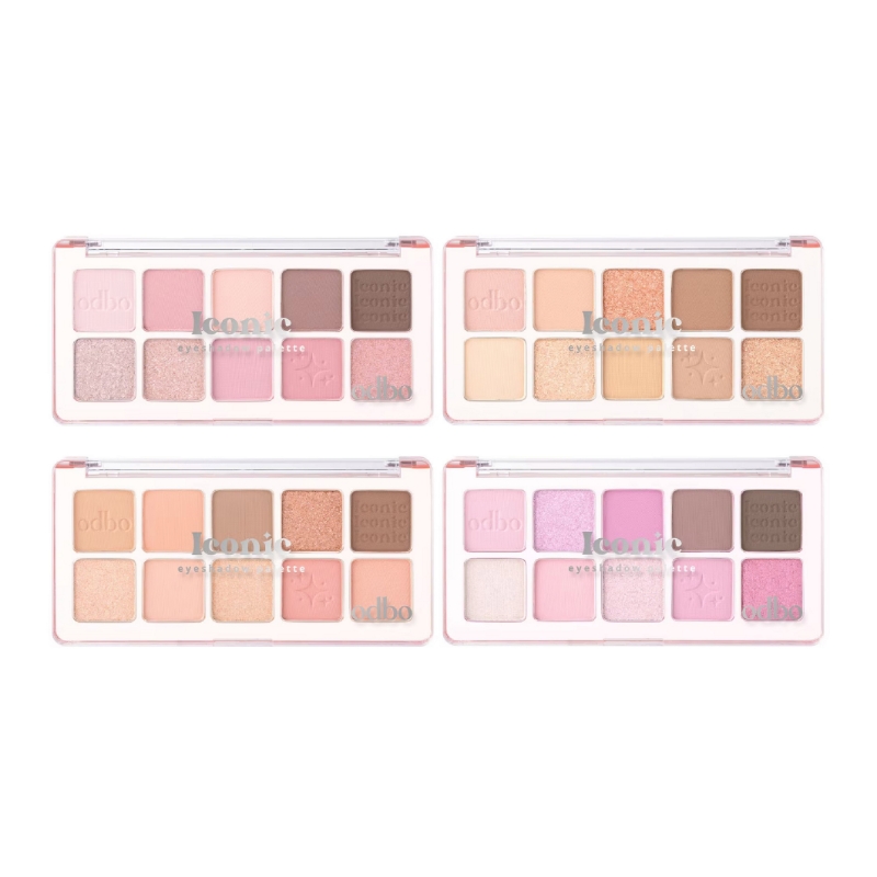 Phấn mắt 10 ô Odbo Iconic Eyeshadow Palette OD2029