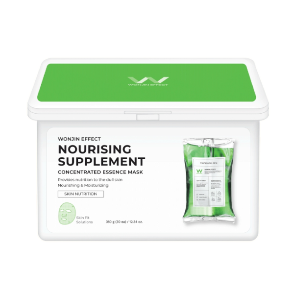 Hộp 30 miếng mặt nạ Wonjin Effect Nourising Supplement Mask 350g