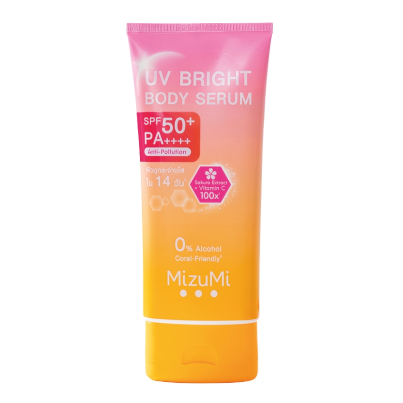 Dưỡng thể chống nắng MizuMi UV Bright Body Serum SPF50+ PA++++ 180ml