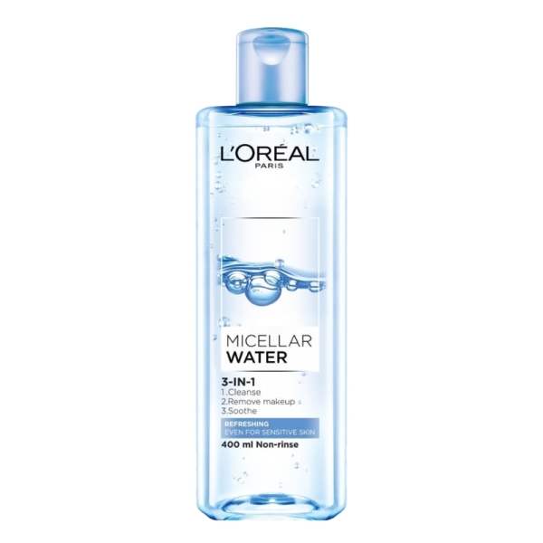 Nước tẩy trang Loreal tươi mát nắp xanh nhạt 400ml