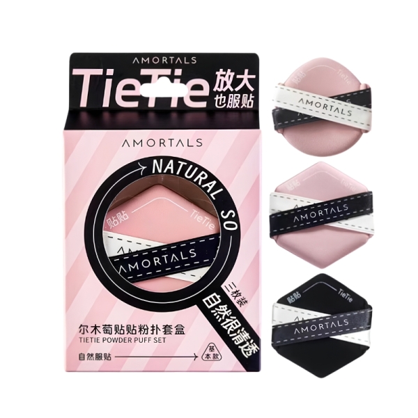 Hộp mút trang điểm AMORTALS Tietie 3pcs