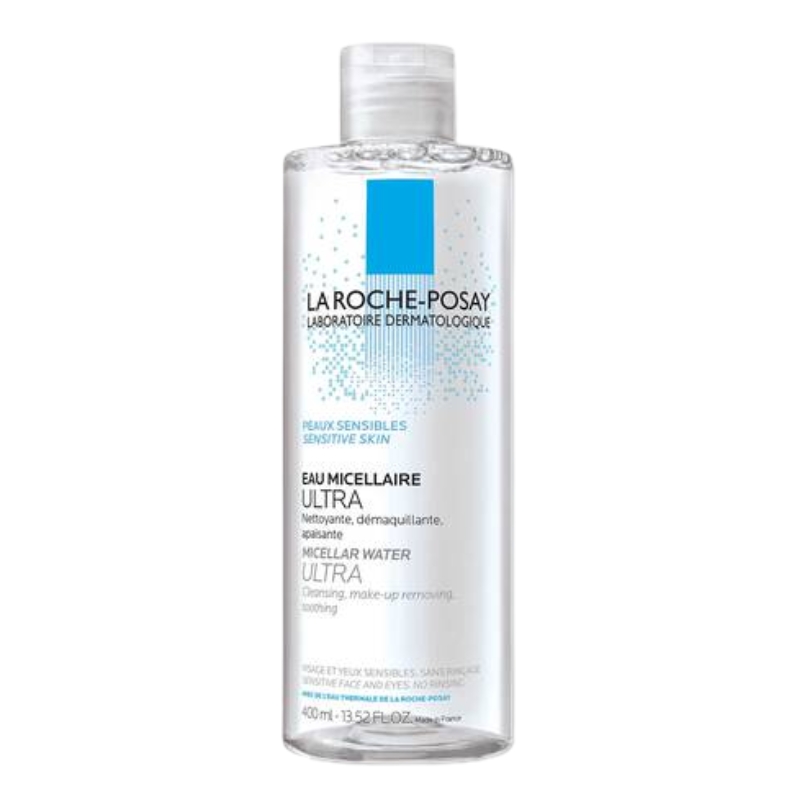 Nước tẩy trang Laroche Posay Ultra nắp trắng Peaux Sensibles 400ml