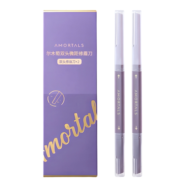 Dao cạo chân mày AMORTALS hộp 2 pcs