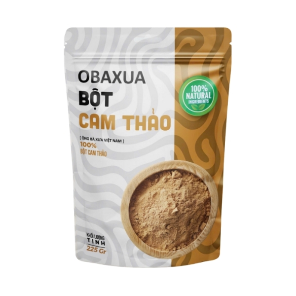 Bột cam thảo OBAXUA 225g