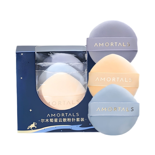 Bông phấn AMORTALS Loose Powder Puff (3 cái)