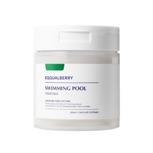 Toner pad EQQUALBERRY Swimming Pool 220ml 70 pads