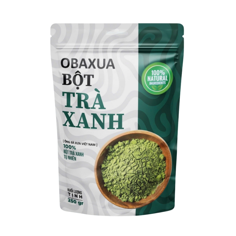 Bột trà xanh OBAXUA