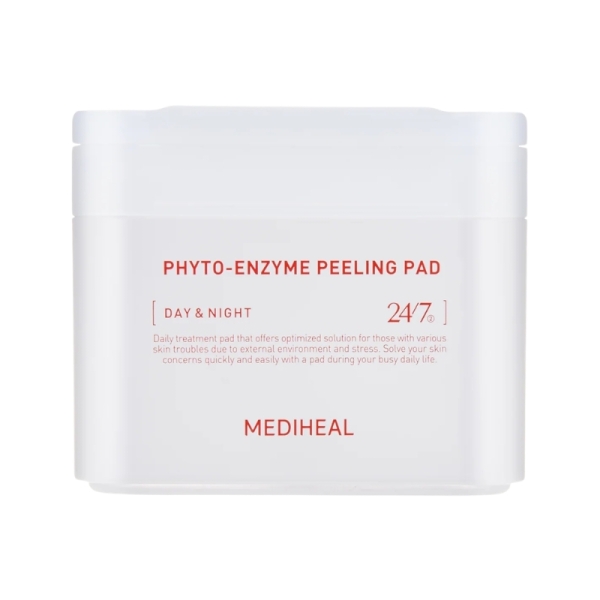 Toner Pad Mediheal Phyto-Enzyme Peeling Pad 170ml 90 miếng (Xám)