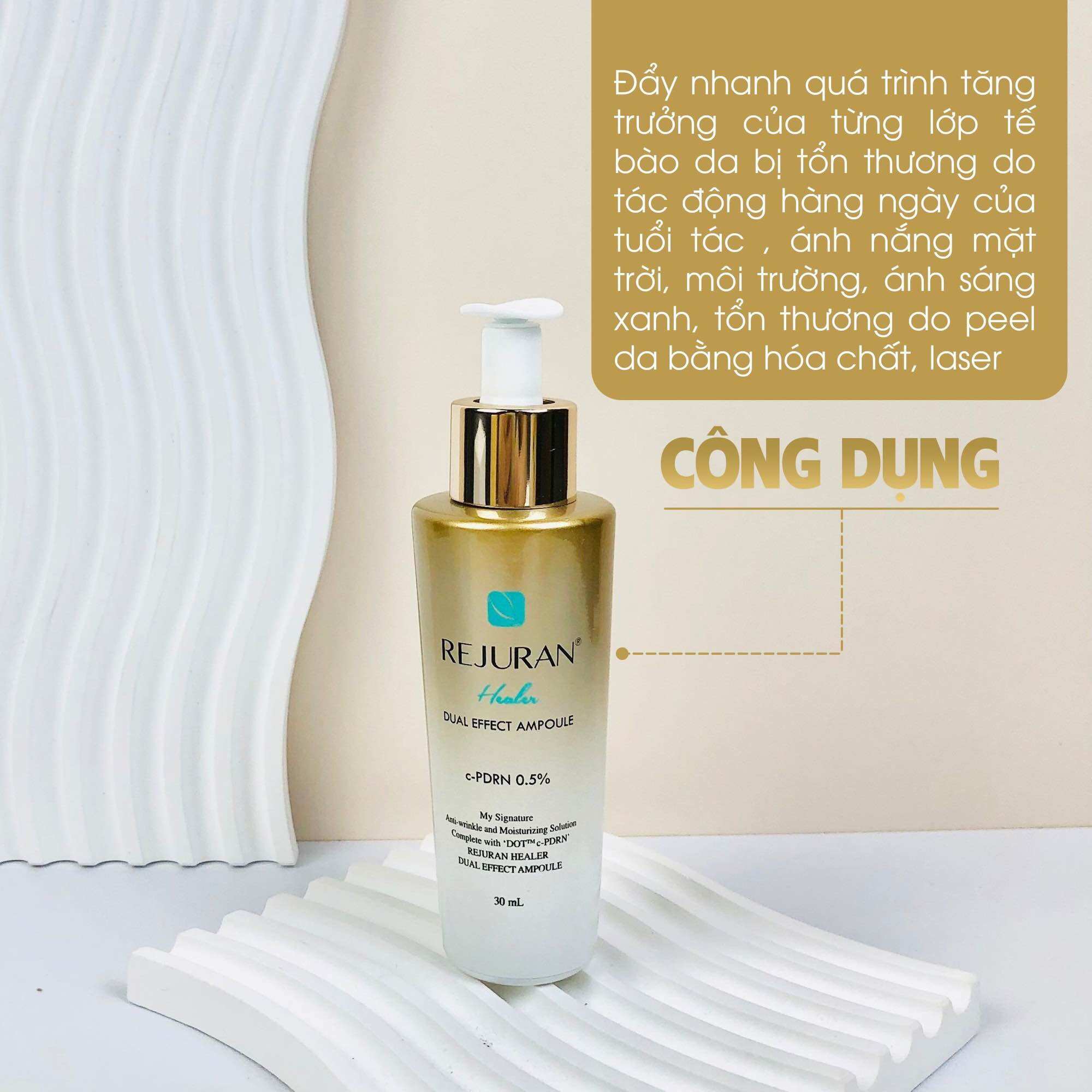Tinh chất Rejuran Dual Effect Ampoule 30ml - Ảnh 4