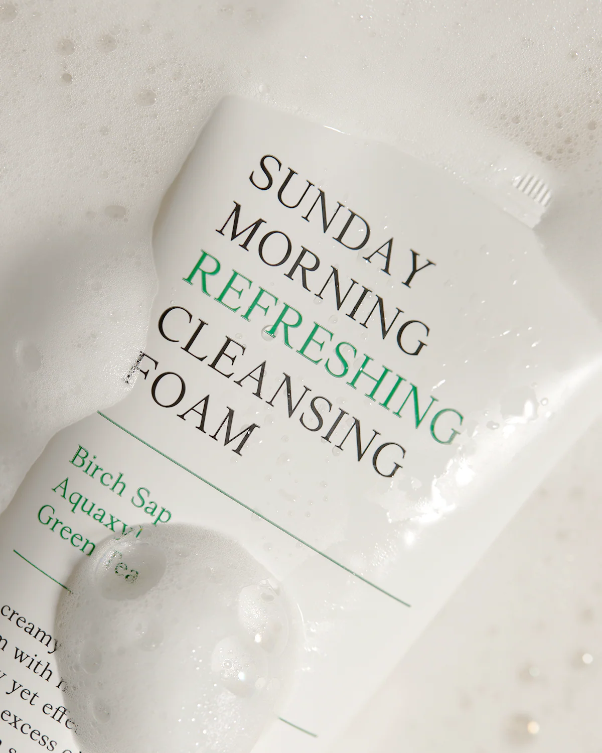 Sữa rửa mặt AXIS-Y Sunday Morning Refreshing Cleansing Foam 120ml - Ảnh 3