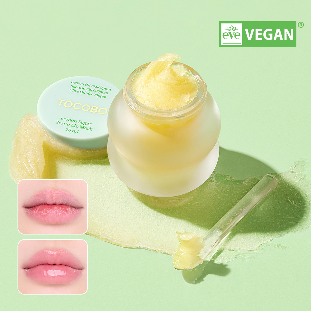 Dưỡng Môi Tocobo Lemon Sugar Scrub Lip Mask 20ml - Ảnh 5