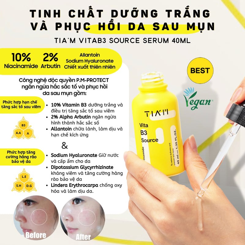 Tinh chất Tiam Vita B3 Source 40ml - Ảnh 5