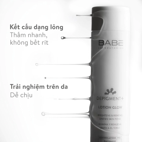 Nước hoa hồng Babe Depigment Lotion Glow 150ml - Ảnh 5