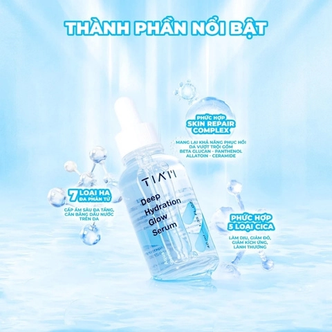 Serum Tiam Deep Hydration Glow Serum 40ml - Ảnh 4