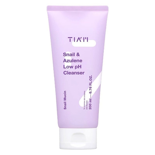 Sữa Rửa Mặt Tiam Snail & Azulene Low PH Cleanser 200ml