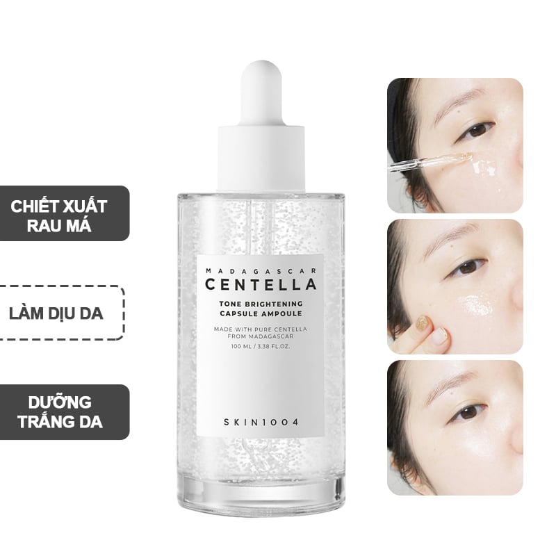 Serum Skin1004 Madagascar Centella Tone Brightening Capsule Ampoule 100ml - Ảnh 3