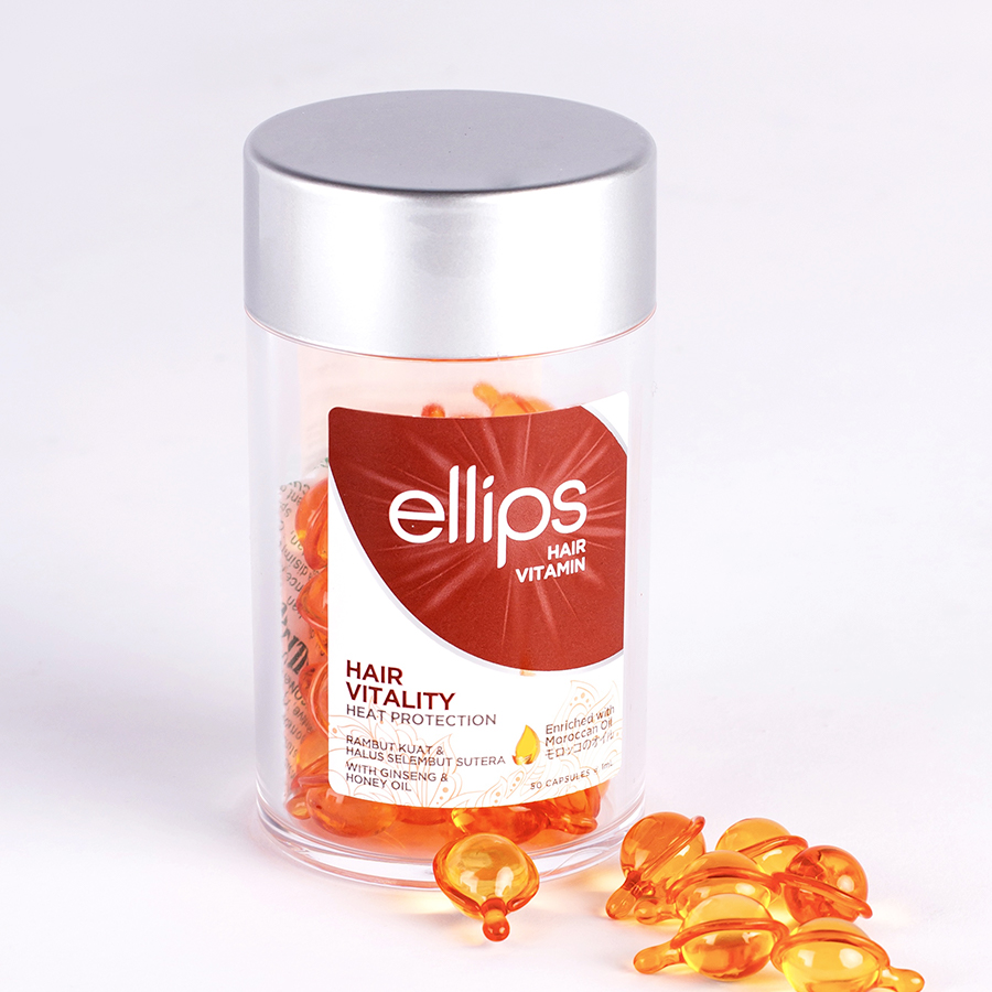 Serum dưỡng tóc Ellips Hair Vitamin hũ 50 viên #Hair Vitality - Ảnh 2