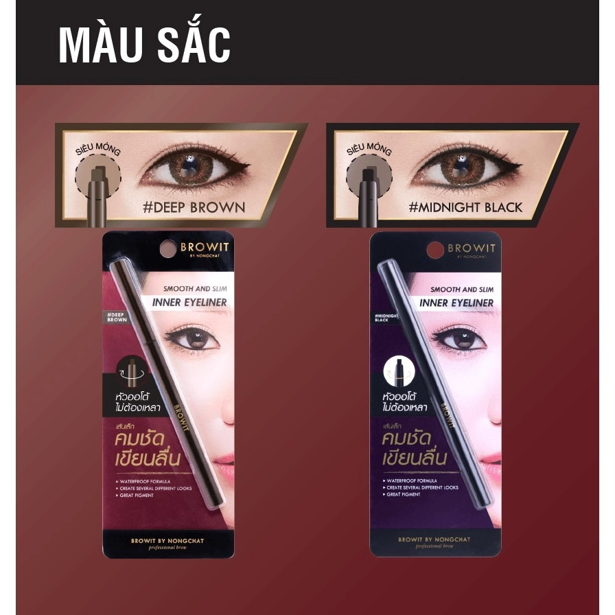 Kẻ Mắt Dạng Sáp Browit by Nongchat - Ảnh 3