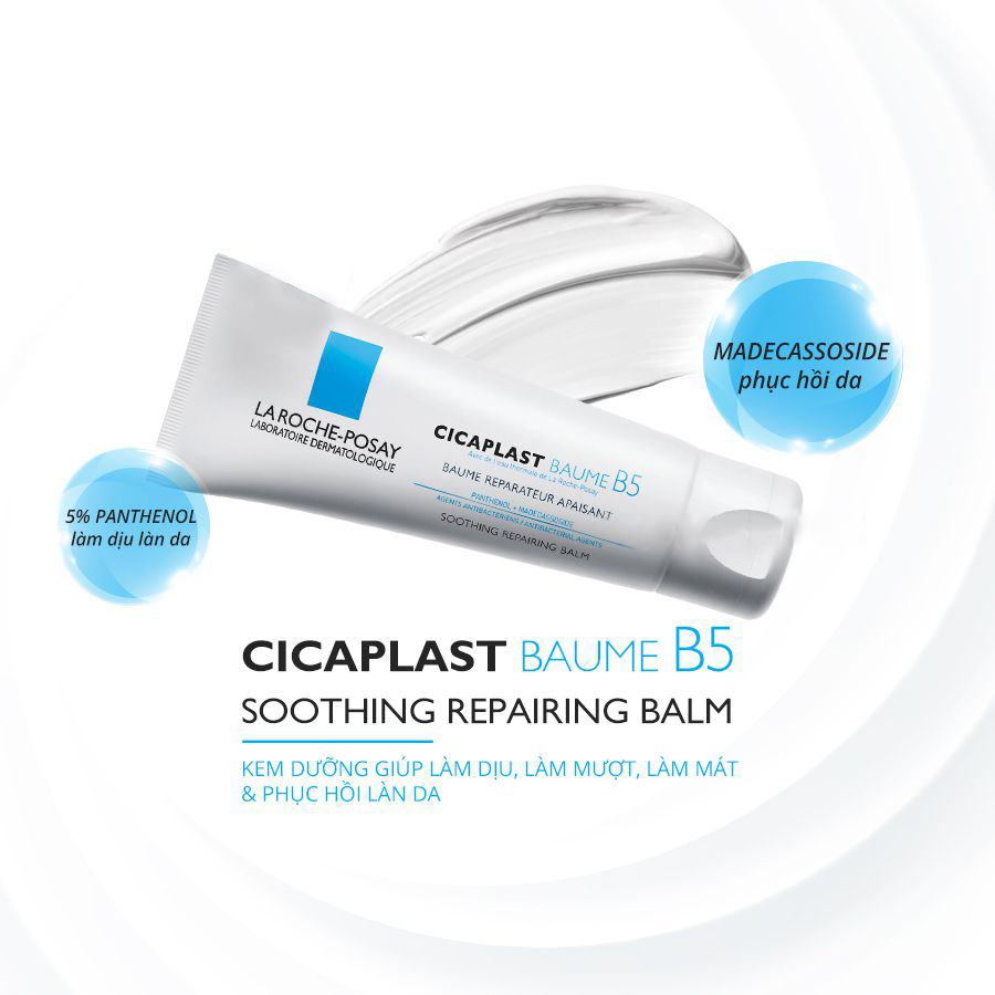 Kem dưỡng Laroche Posay Cicaplast Baume B5 40ml - Ảnh 2