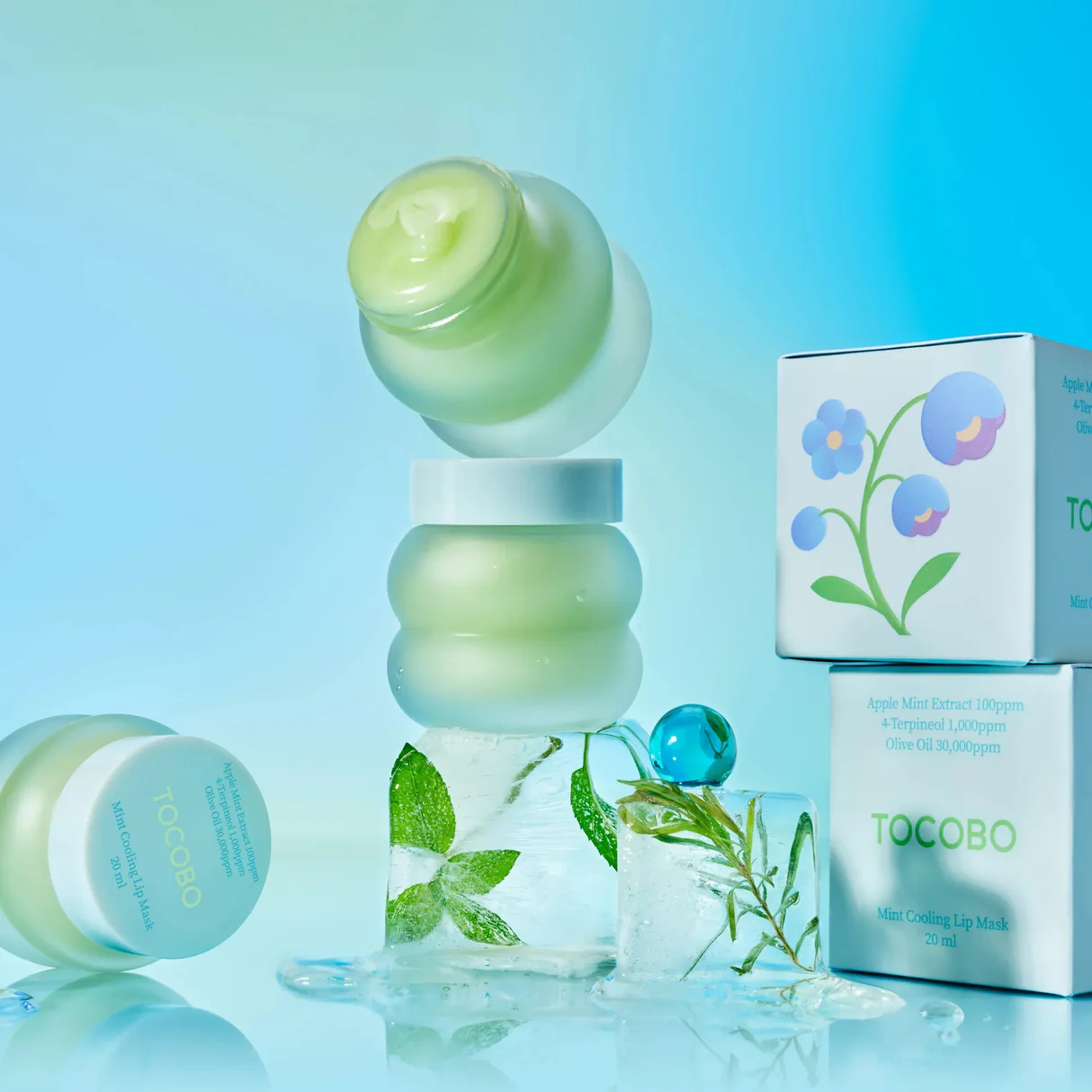 Dưỡng Môi Tocobo Mint Cooling Lip Mask 20ml - Ảnh 2