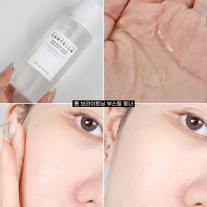 Nước hoa hồng Skin1004 Madagascar Centella Tone Brightening Boosting Toner 210ml - Ảnh 6