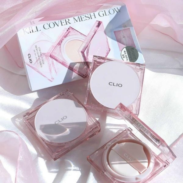 Phấn nước Clio Kill Cover Mesh Glow Cushion SPF50+ PA++++ - Ảnh 2