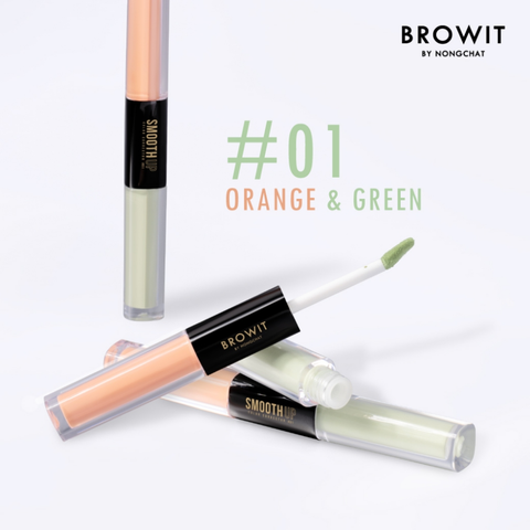 Triệt Sắc 2 đầu Browit By Nongchat Smooth Up Color Corrector 3g - Ảnh 3