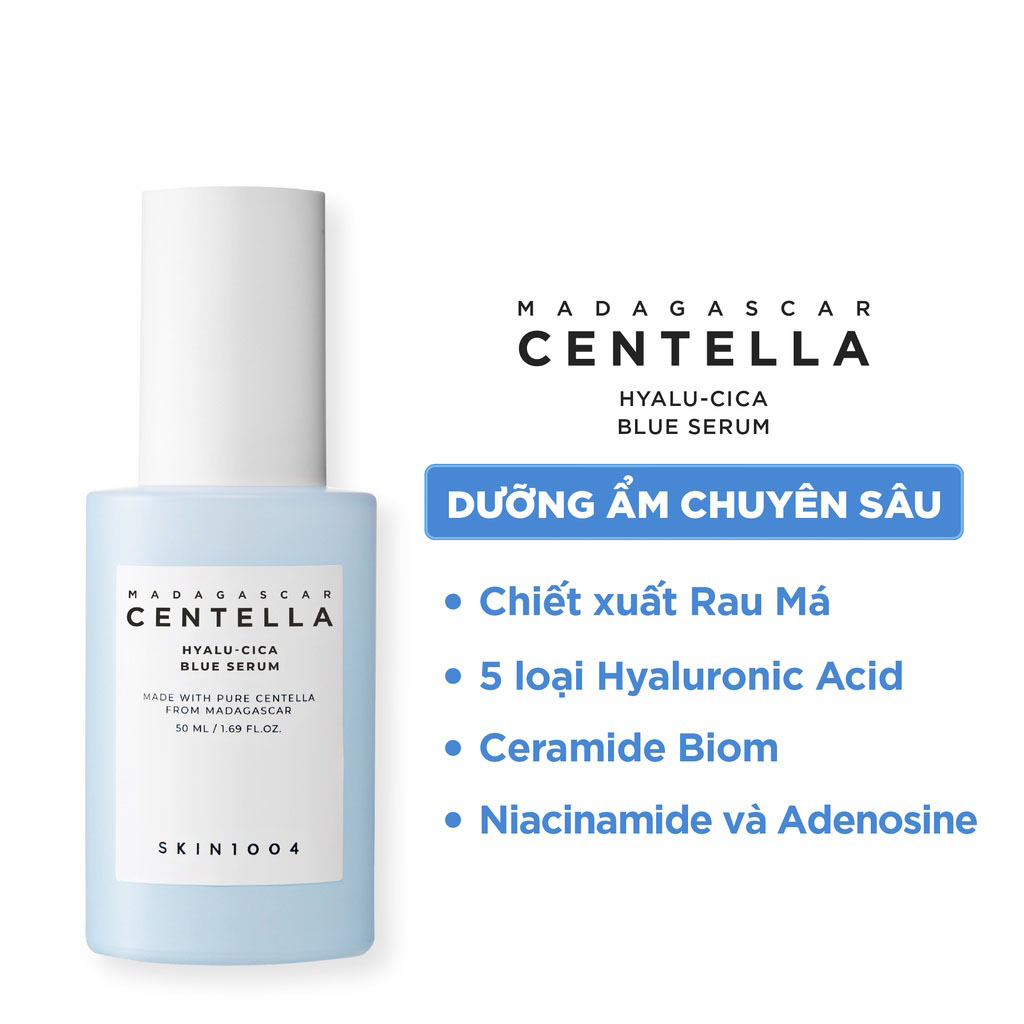 Serum Skin1004 Madagascar Centella Hyalu Cica Blue 50ml - Ảnh 4