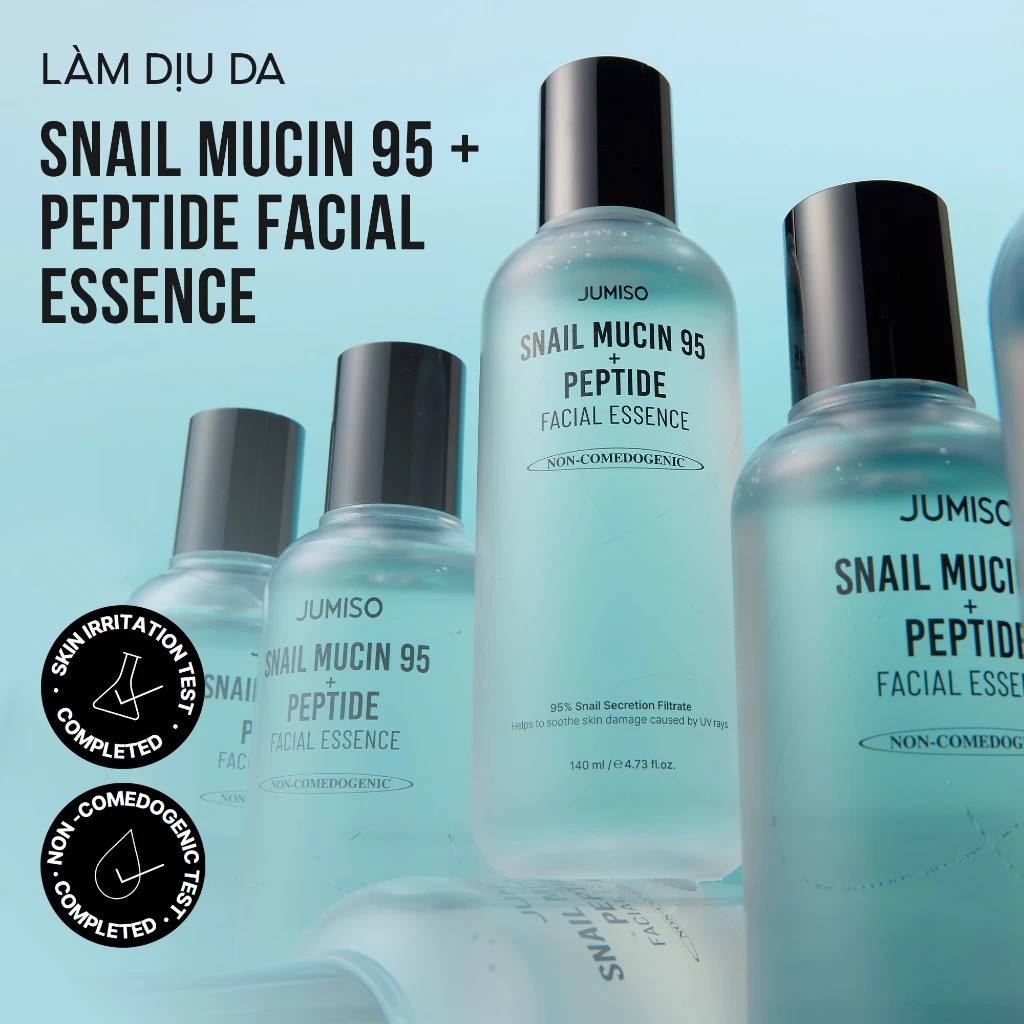 Nước hoa hồng Jumiso Snail Mucin + Peptide Facial Toner 205ml
