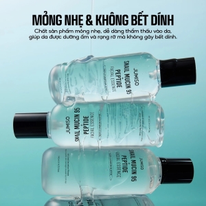 Nước hoa hồng Jumiso Snail Mucin + Peptide Facial Toner 205ml