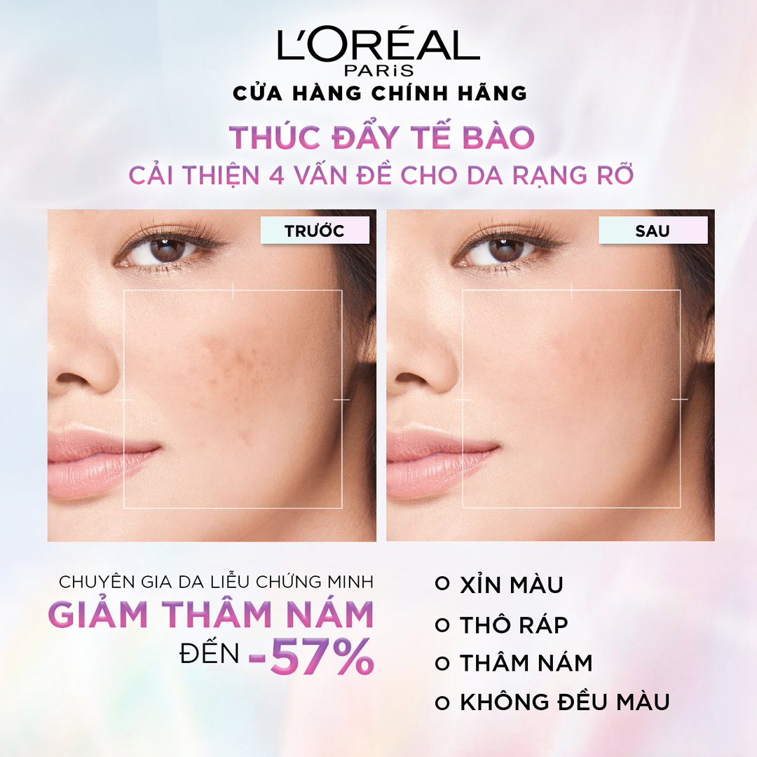 Kem dưỡng Loreal Paris Glycolic-Bright Glowing Cream Day SPF 30 50ml - Ảnh 4