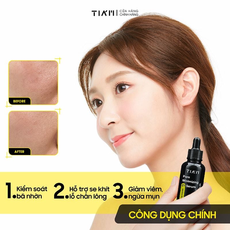 Tinh chất Tiam Niacinamide 20% + Zinc 1% Pore Minimizing 21 - Ảnh 4