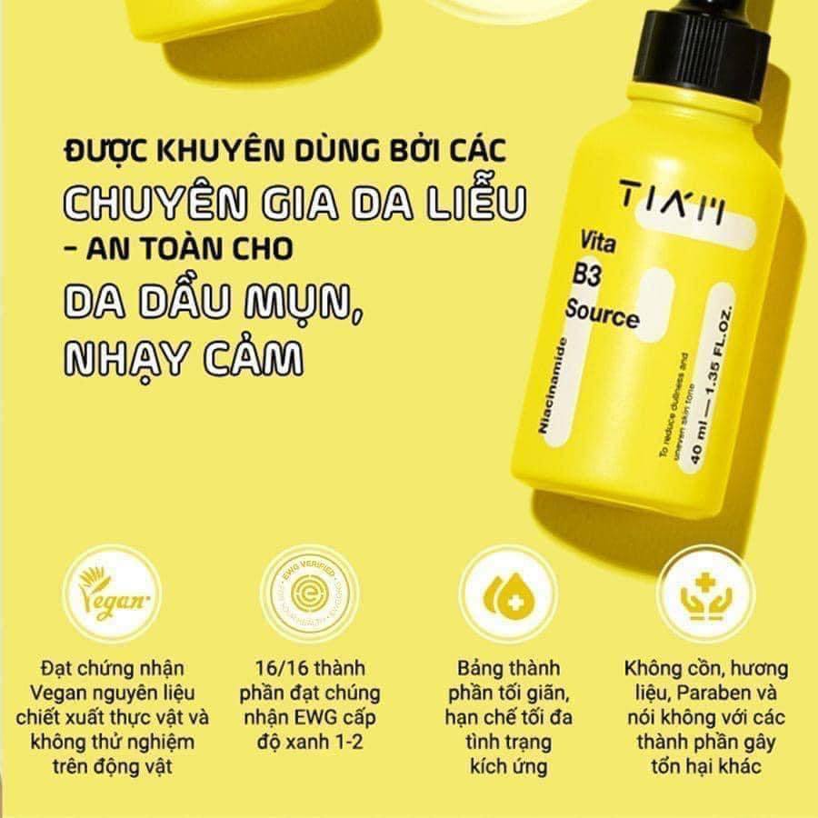 Tinh chất Tiam Vita B3 Source 40ml - Ảnh 4