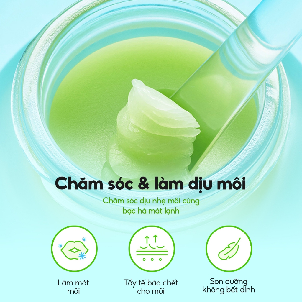 Dưỡng Môi Tocobo Mint Cooling Lip Mask 20ml - Ảnh 3