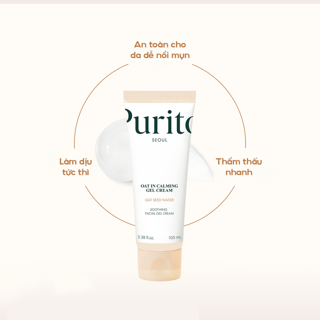 Kem dưỡng Purito Seoul Oat In Calming Gel Cream 100ml - Ảnh 2