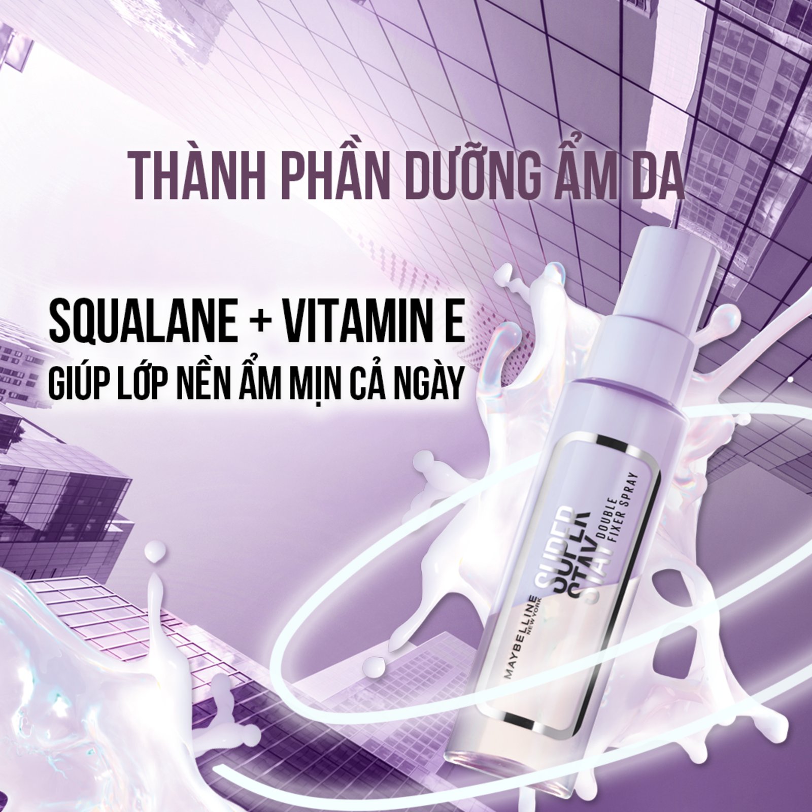 Xịt Khóa Nền Maybelline Superstay Double Fixer Spray 55ml - Ảnh 6