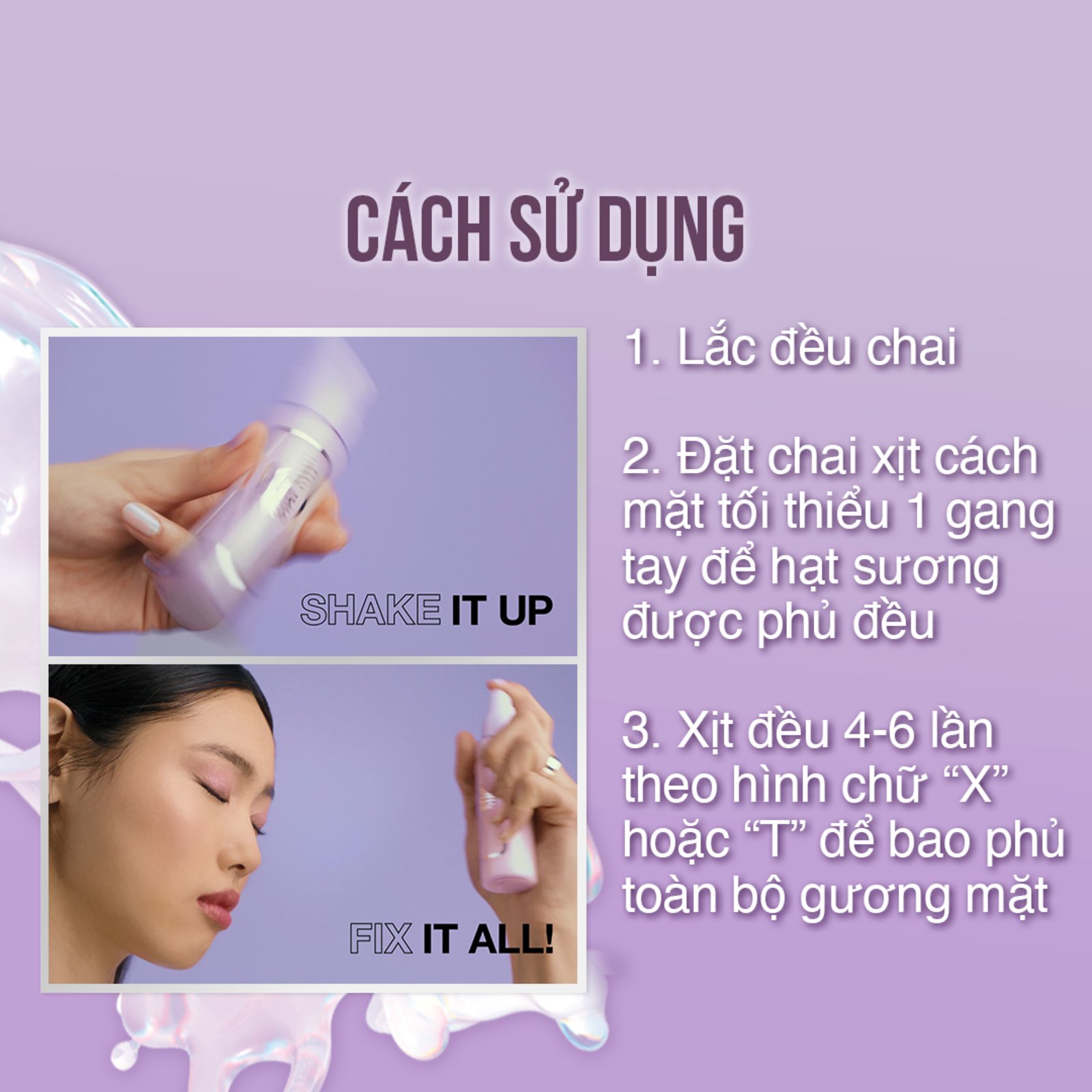 Xịt Khóa Nền Maybelline Superstay Double Fixer Spray 55ml - Ảnh 3